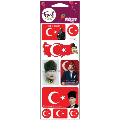 ATATÜRK STİCKER FC-212